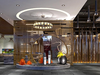 新中式自助餐厅