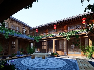 中式四合院