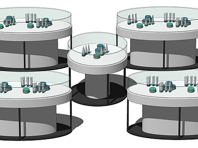 现代化妆品展柜