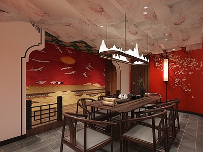 新中式剧本杀包厢