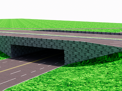 现代道路 隧道高架