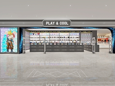 现代玩具手办店