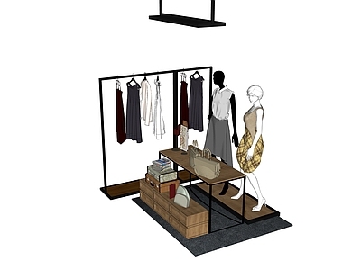 工业服装展架