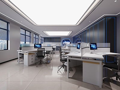 现代图侦办公室 民警办公室 实验室