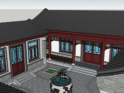 中式四合院