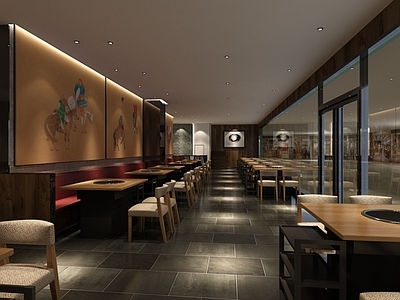 新中式快餐店