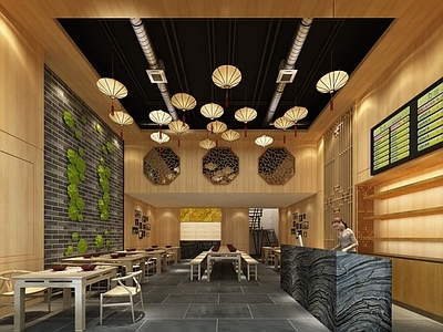 新中式快餐店