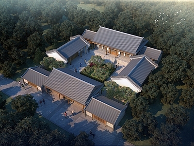 中式四合院