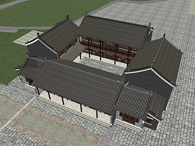 中式四合院