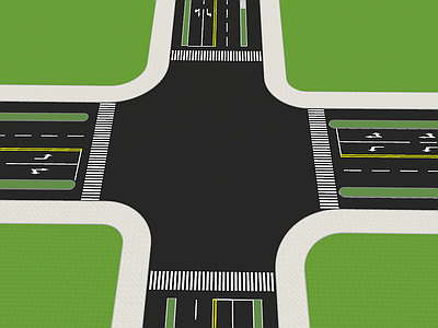现代道路