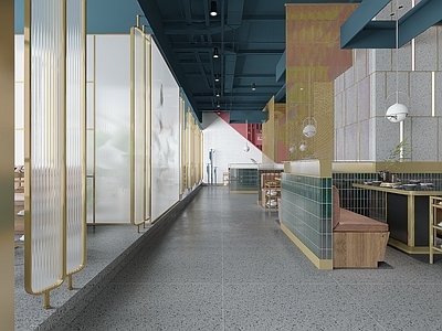 现代火锅店