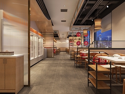 现代火锅店