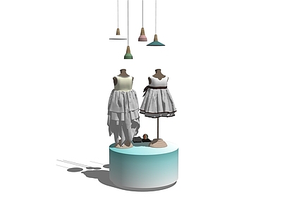 现代儿童模特展架 服装模特展示架
