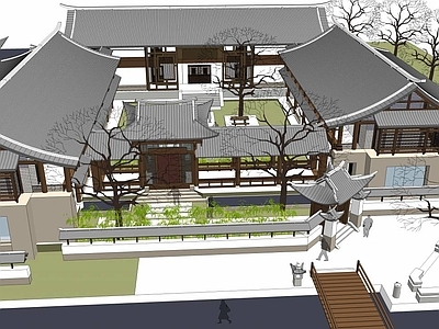 现代四合院