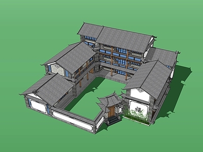 中式四合院