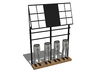 现代展架