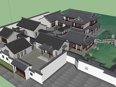 中式四合院