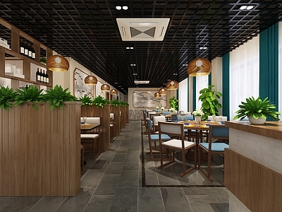 新中式火锅店