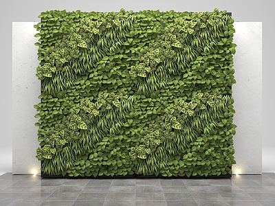 现代绿植墙