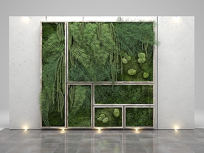 现代绿植墙