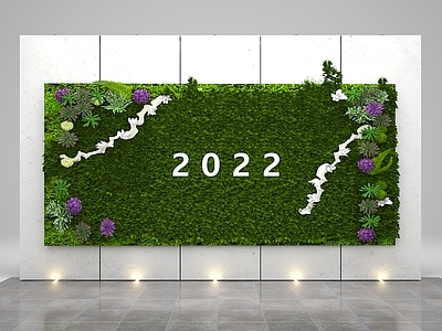 现代绿植墙