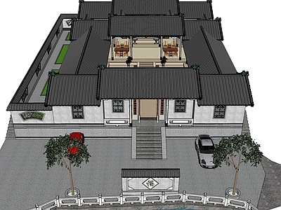 中式四合院