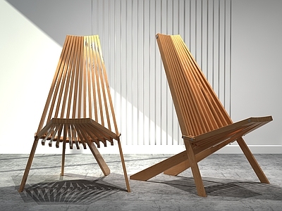 现代户外椅 异形
