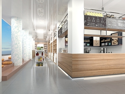 现代书店 书吧 书店 图书馆 书架 阅读室 书屋 亲子阅读