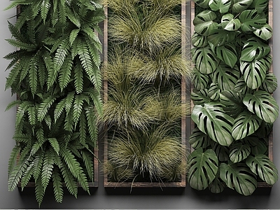 现代绿植墙