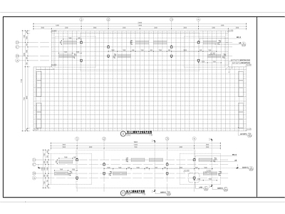 现代入口广场廊架详图