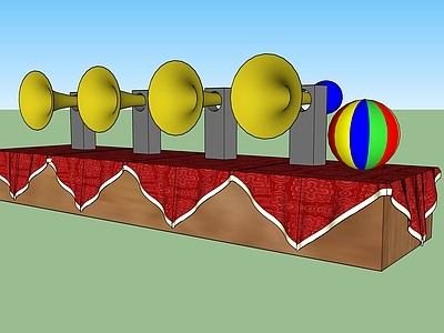 现代游乐园喇叭