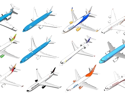 现代航空 民用客机 运客飞机