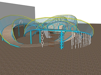 现代游乐设施 滑梯 儿童游乐场