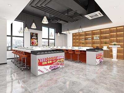 现代火锅店