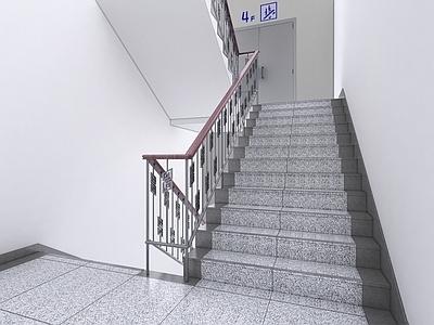 现代楼梯 间
