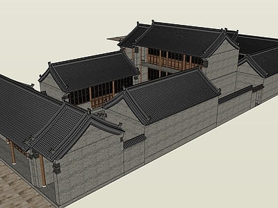 中式四合院