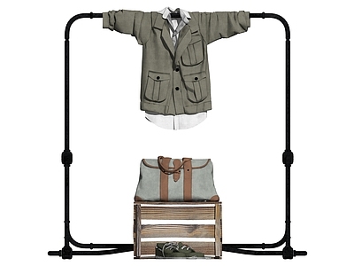 现代服装展架 货架 服装架