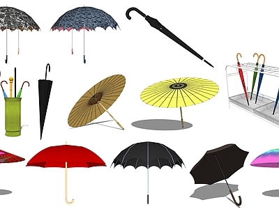 现代雨伞