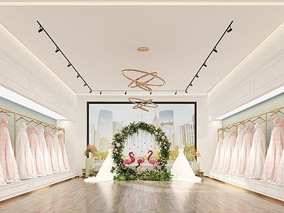 现代婚纱店