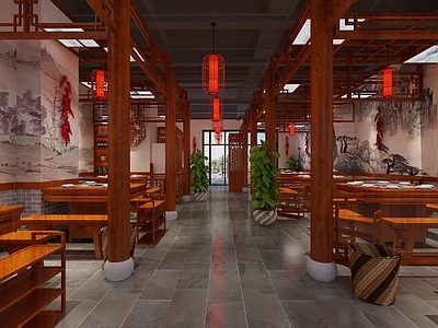 新中式火锅店