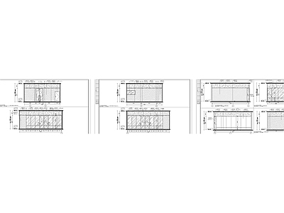 学校办公室立面 施工图