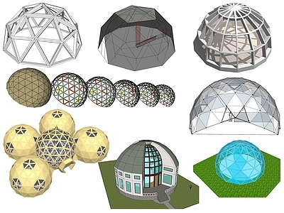 简欧穹顶构件 球型构件