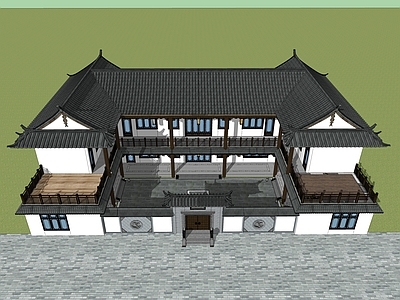 中式四合院