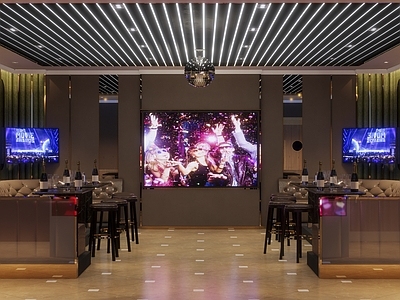 现代KTV 轻奢KTV 总统包间
