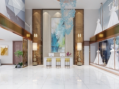 现代婚纱店