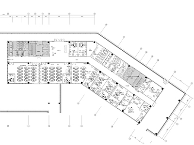 现代办公室空间 施工图