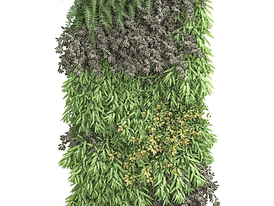 现代绿植墙