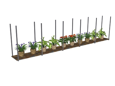 现代吊架 植物架