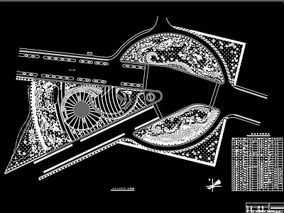 世纪广场及中心路景观工程 施工图