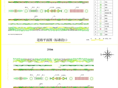 景观绿化设计平面图